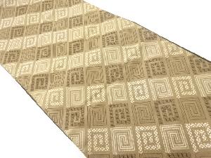 アンティーク 変わり渦巻き模様織出し昼夜帯(材料)